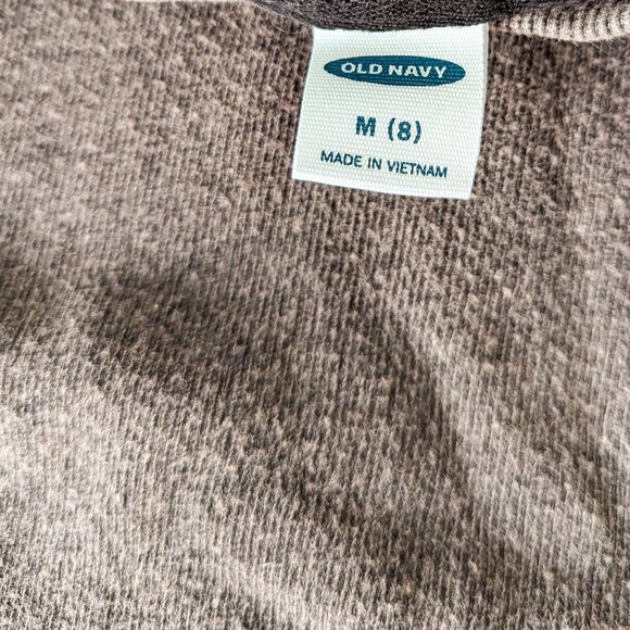 Old Navy Oversized French Terry Hi-Lo Pullover Sweatshirt for Girls Med GUC - Picture 4 of 6